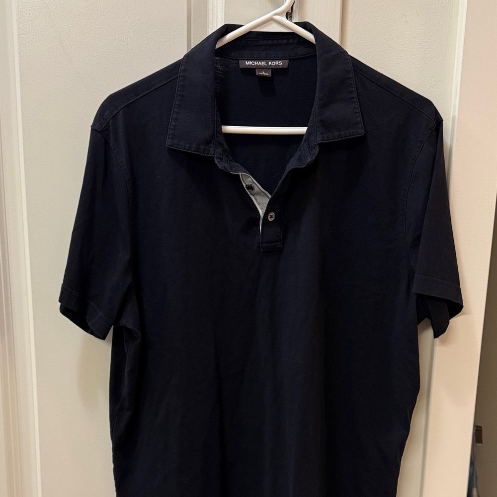 Michael Kors Men's Black Polo Shirt